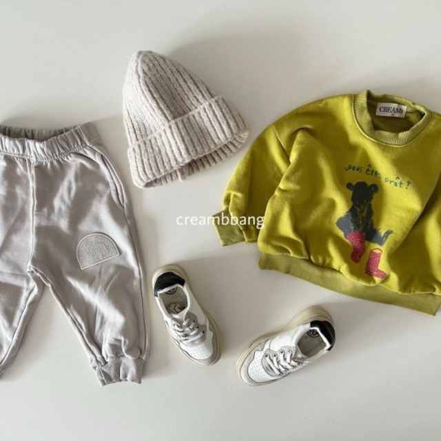 赤い長靴トレーナー ※ジュニアsize 【creambbang】