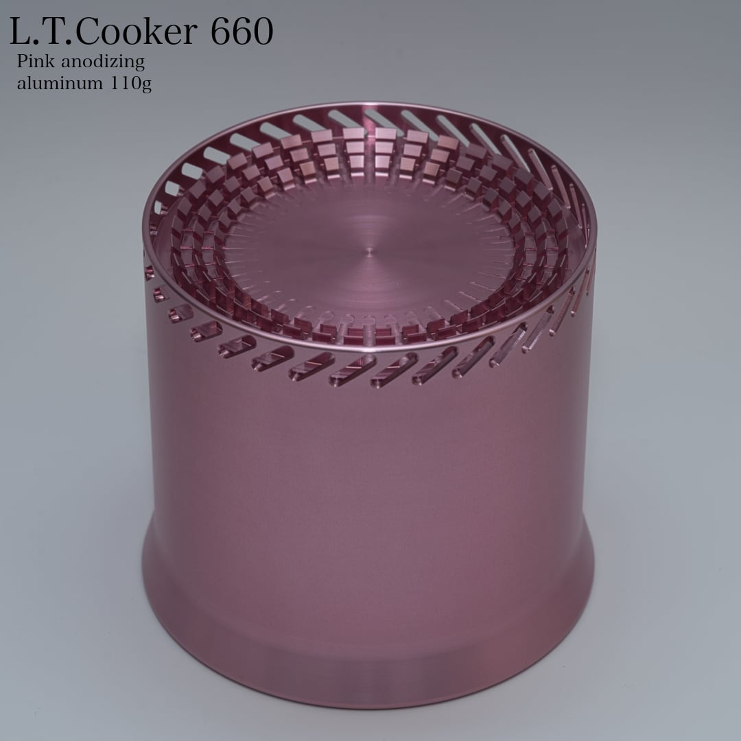 L.T.Cooker 660 Pink Anodized