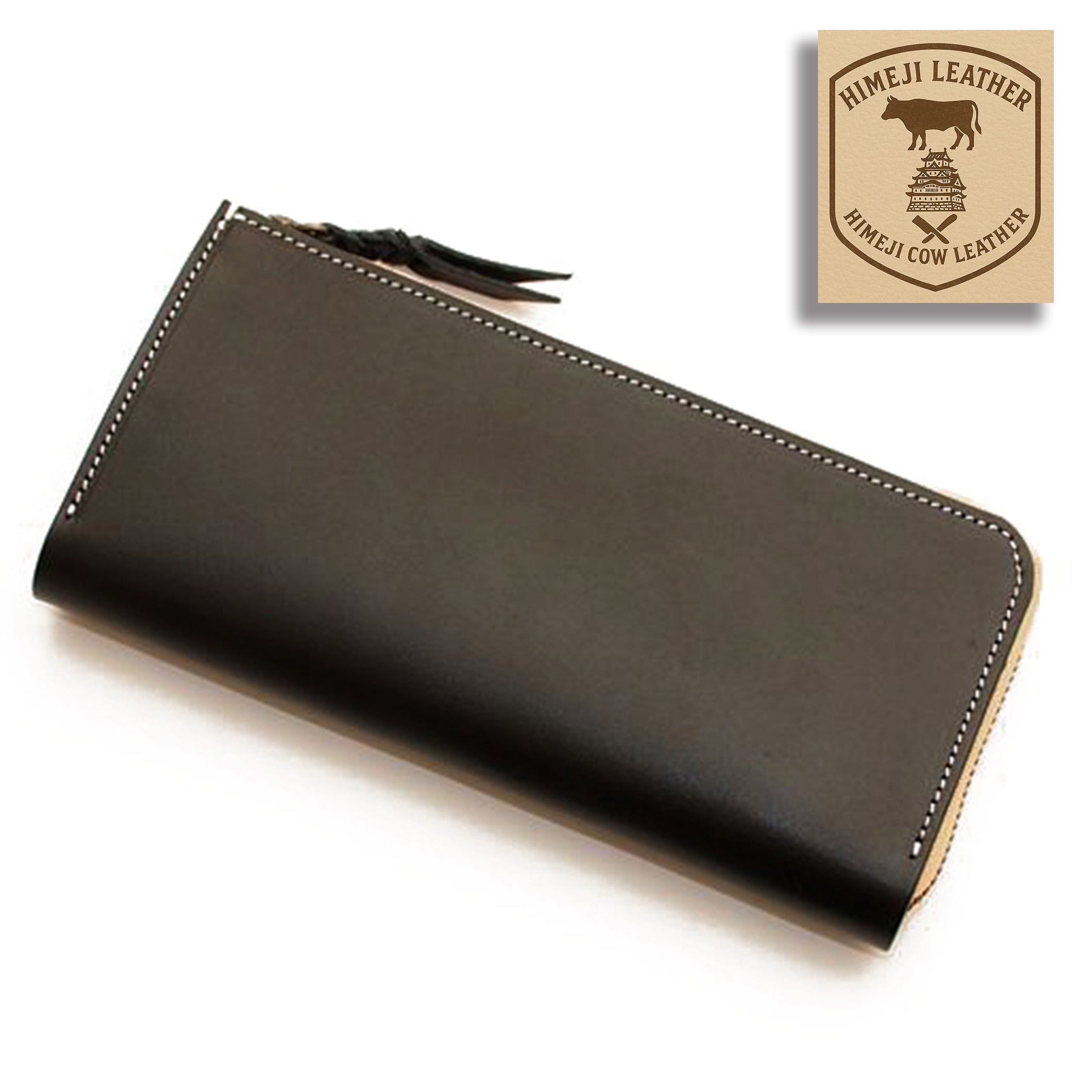 L字ファスナー長財布【姫路レザー牛革】LZ-01