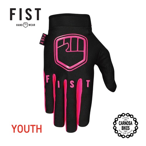 【FIST Handwear】Fluro Pink Stocker [フルオロ ピンク ストッカー] グローブ  YOUTH キッズ用