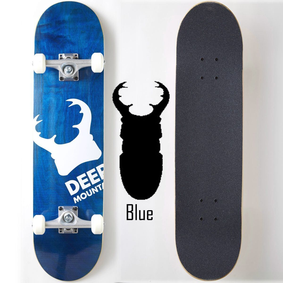 DEEP MOUNTAIN ディープマウンテイン MIYAMA Head Logo スケボー