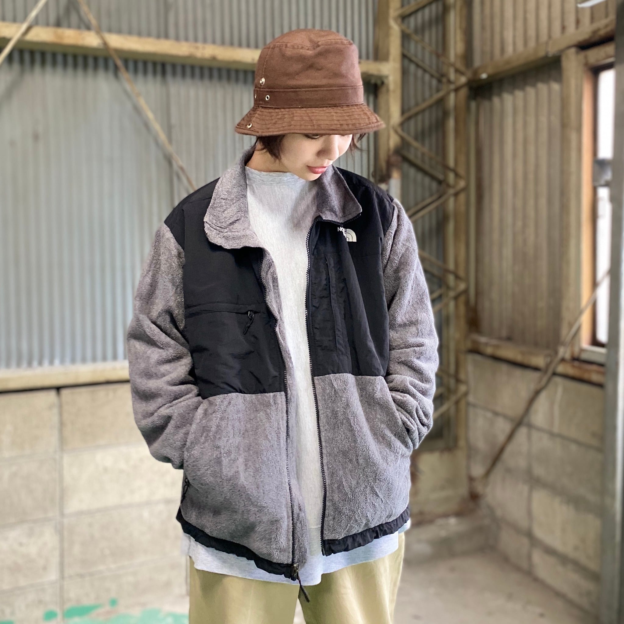 【NORTH FACE】ノースフェイス デナリジャケット XL フリース切り替え