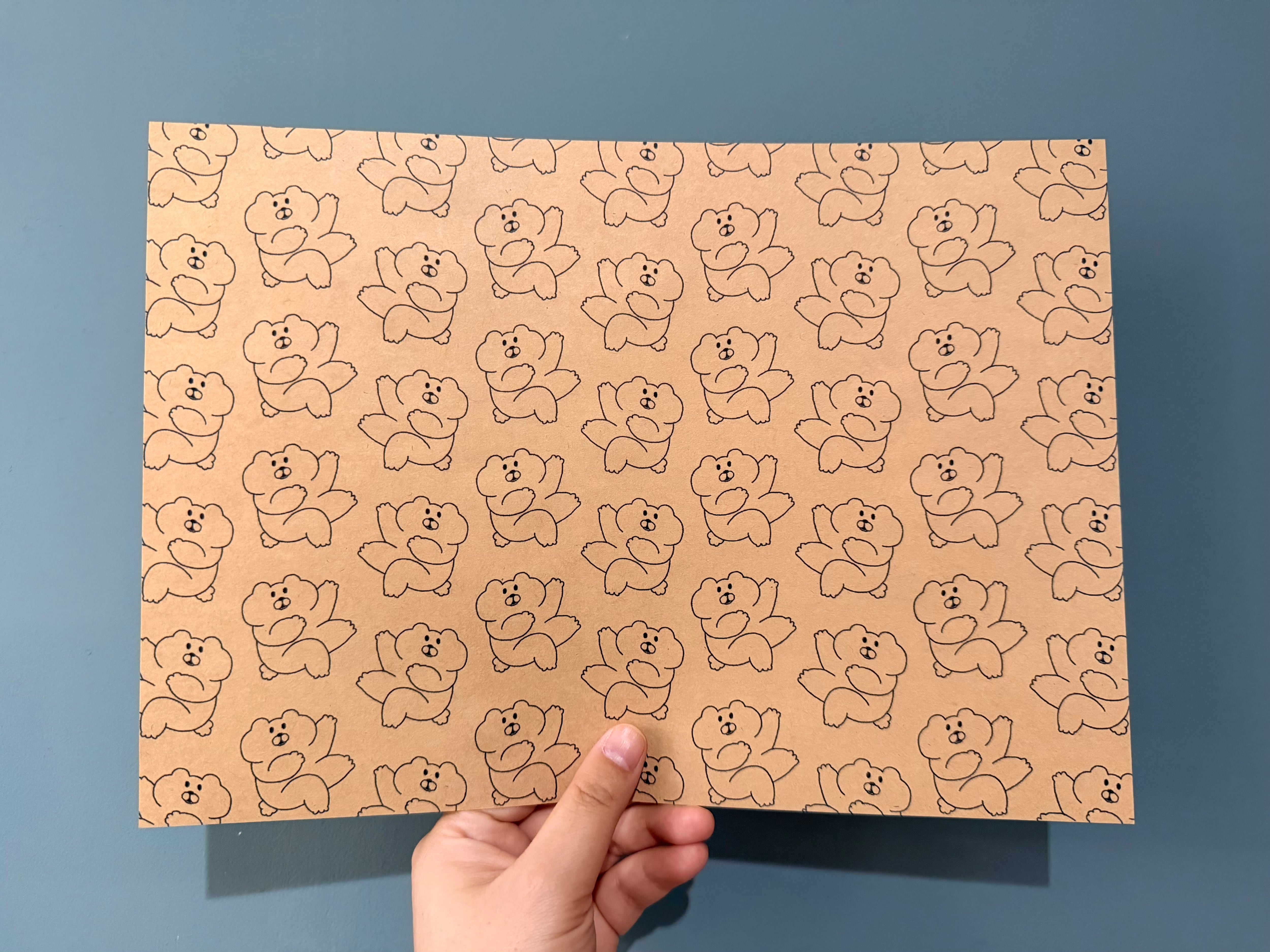 BB BEAR PAPER _ クラフトセット2