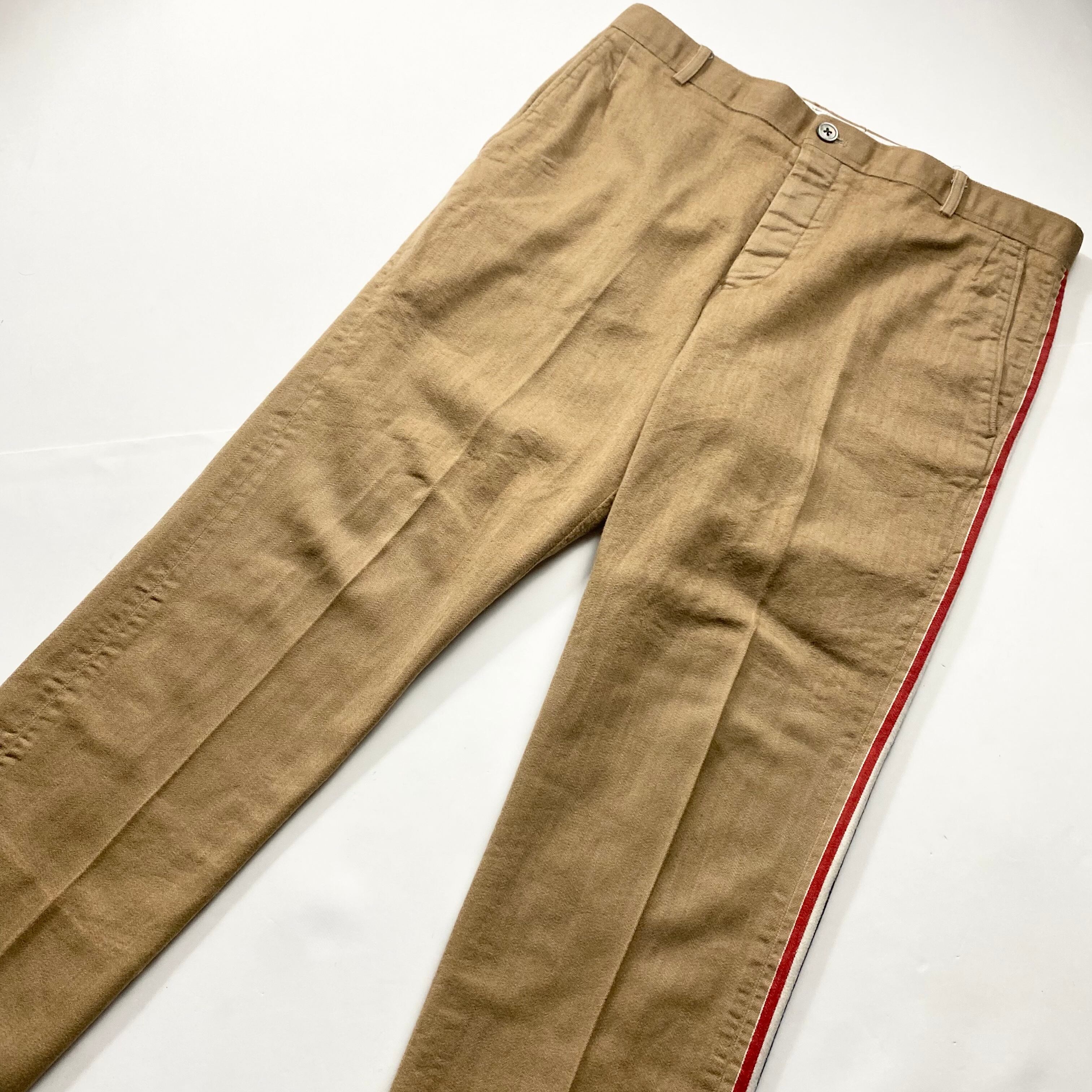 THOM BROWNE cropped pants “tricolor line” | NOIR ONLINE