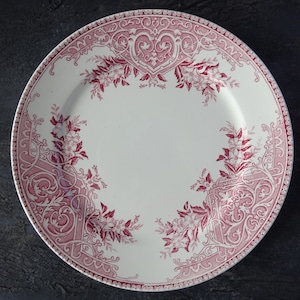 Boch Frères Keramis  modèle《ALICE》assiette plate (B)