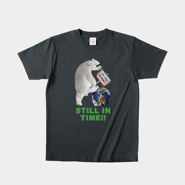 【世界子どもの日 チャリティーアイテム】キッズ用オーガニックコットン Tシャツ｜"STILL IN TIME"（受注終了）