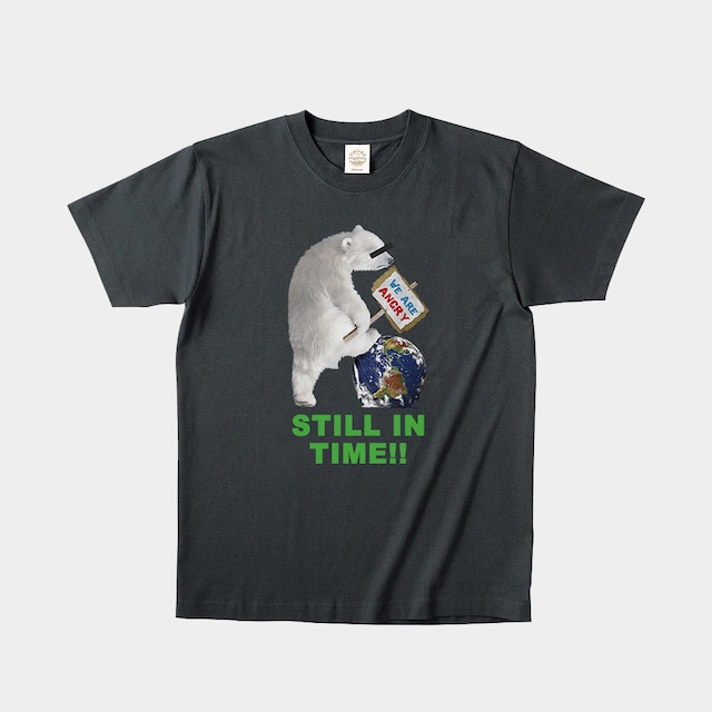 【世界子どもの日 チャリティーアイテム】キッズ用オーガニックコットン Tシャツ｜"STILL IN TIME"（受注終了）