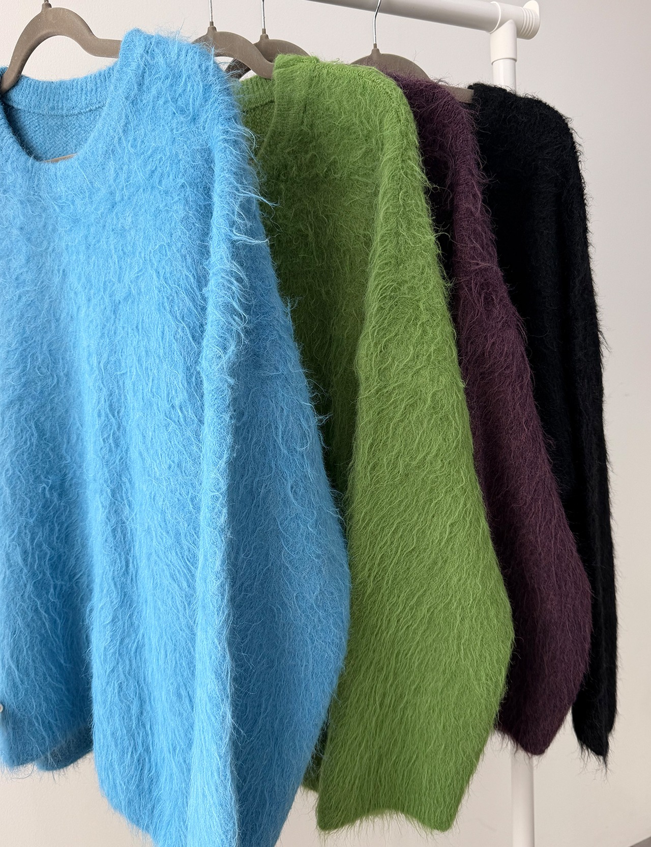 【新作5％OFF・3日間】Over-fit Huwa-Huwa Knit_6colors