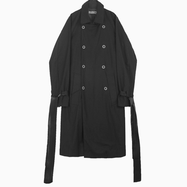 Sleeve ribbon long windbreaker C0710