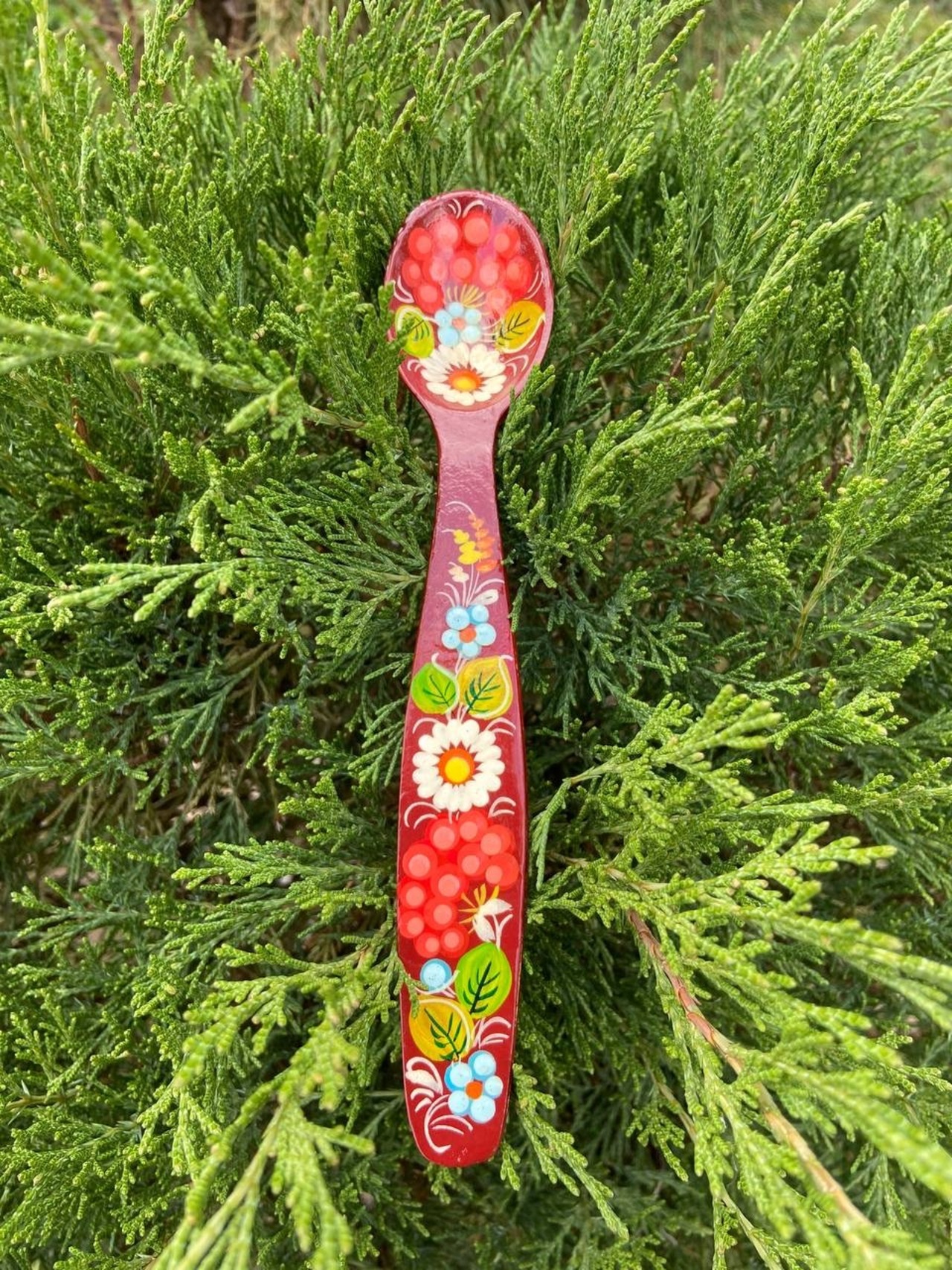 ペトリキフカ・スプーン（ホメンコ）18cm - 2