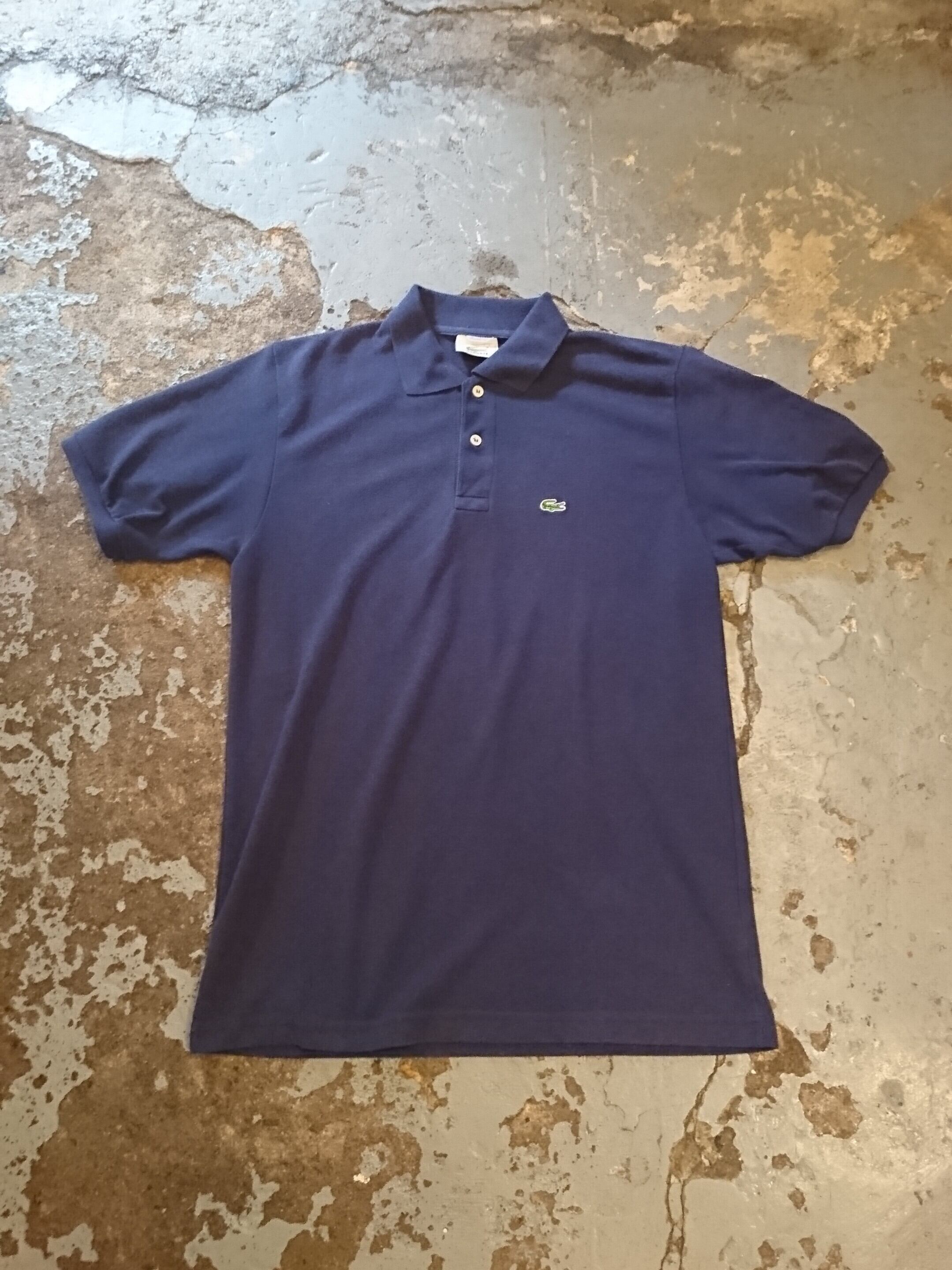 MADE IN FRANCE LACOSTE" POLO SHIRT Navy Color ⑤ | BOW & ARROW WEB STORE