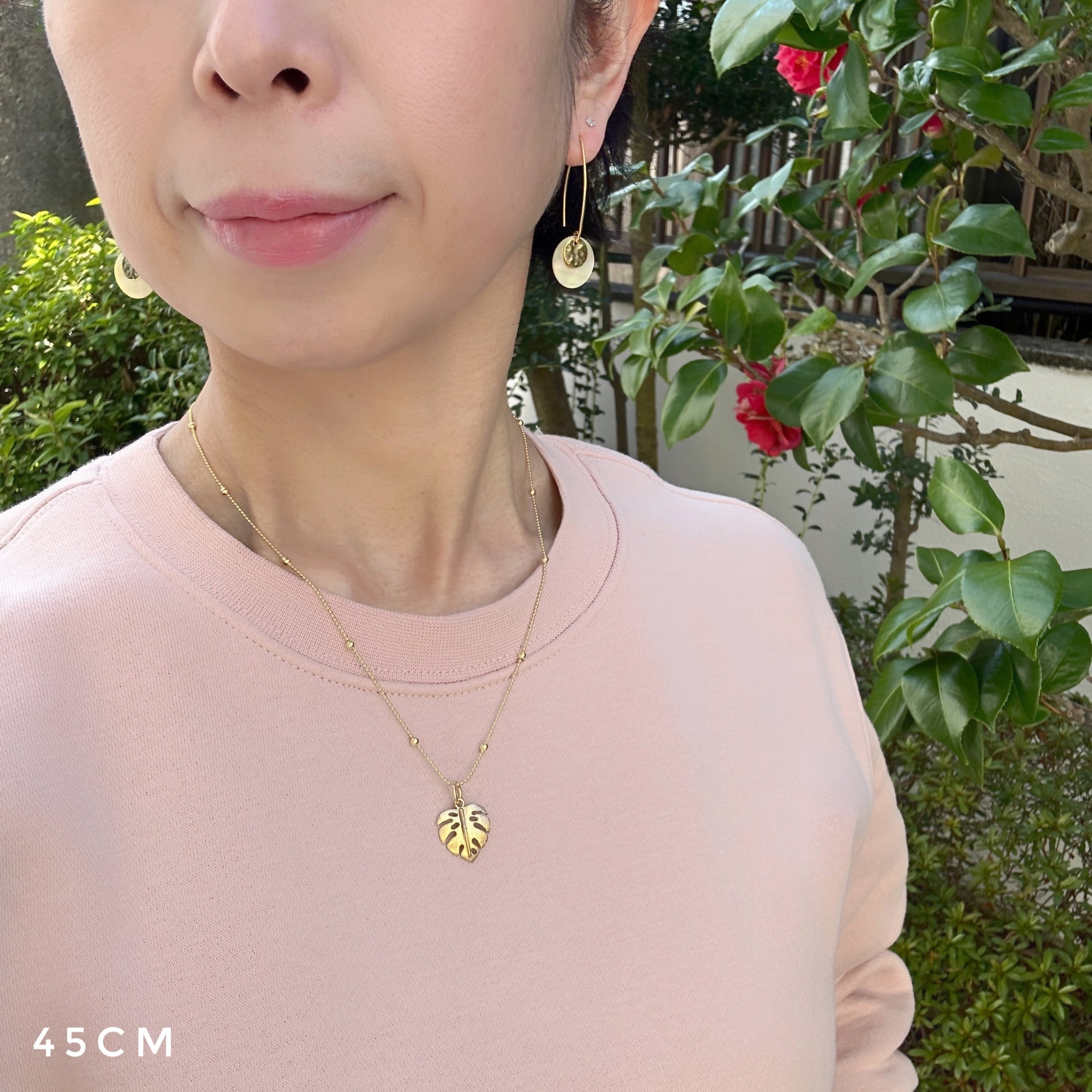 Gold Coating モンステラ ペンダント | 【公式通販】鎌倉のシルバー