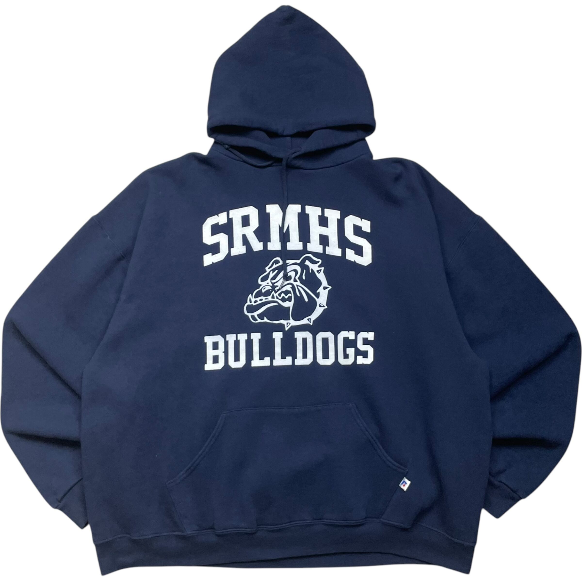 《XXL》 russell athletic ラッセルアスレチック パーカー スウェット SRMHS BULLDOGS 6 BRANCH no.7035