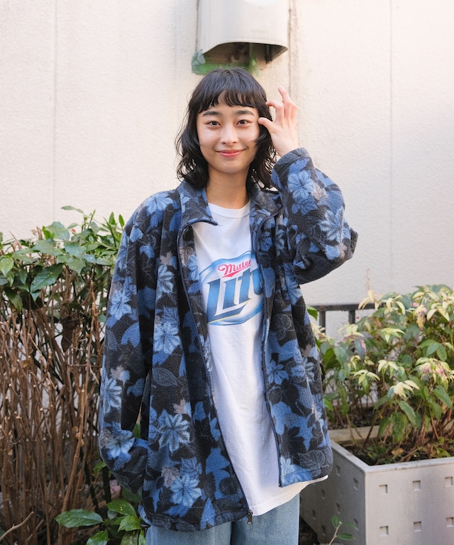 【送料無料】Black Blue fleece