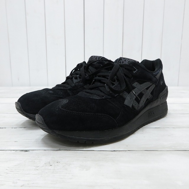 ASICS アシックス GEL RESPECTOR ゲル リスペクター スウェード スニーカー ブラック 29cm