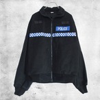 イギリス警察 WINDPROOF POLICE フリースジャケット  ブラック M-R