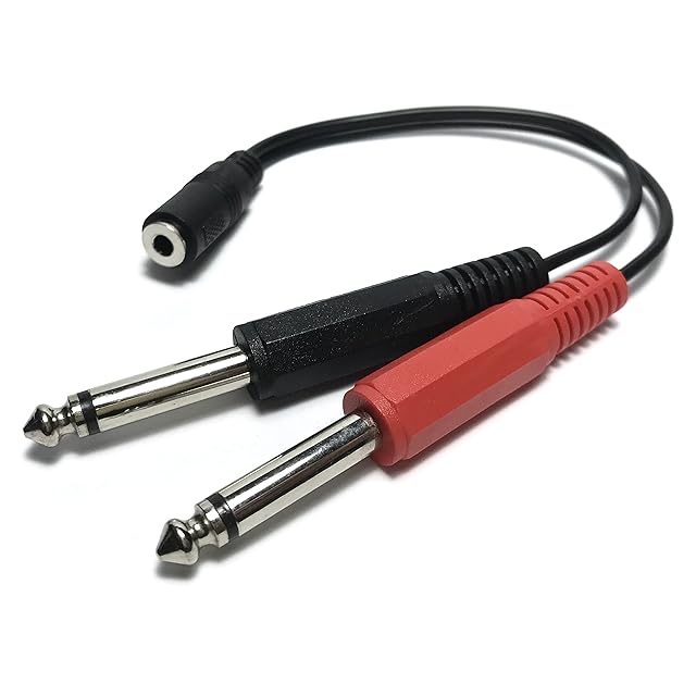 Access 【 15cm 】オーディオケーブル 3.5mm to 6.35mm 変換ステレオ