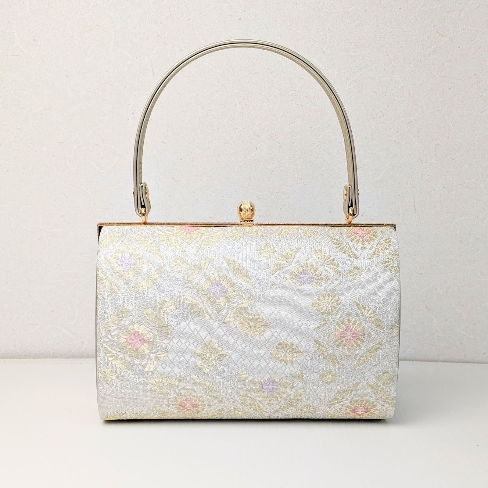 和装 草履バッグセット 帯地 金 ゴールド 3枚芯 フリーサイズ k15-10