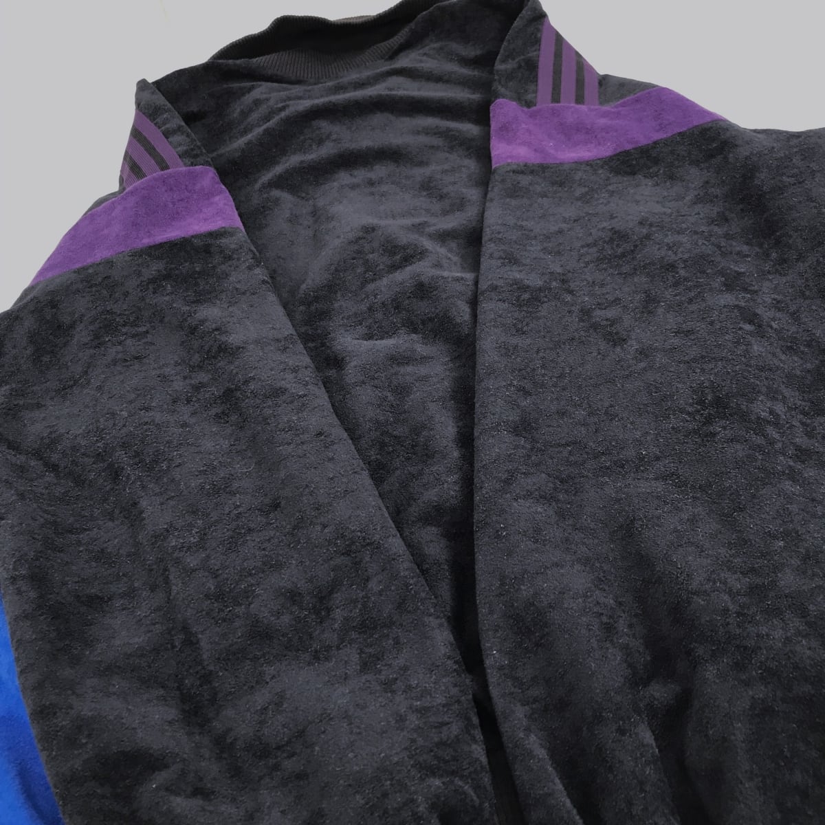 美品】adidas made in france ventex社製 ベロア - ジャージ 美品】adidas made in france ventex社製 ベロア - ジャージ