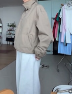 【新作5%OFF・3日間】Cotton Simple Bomber jacket _2colors