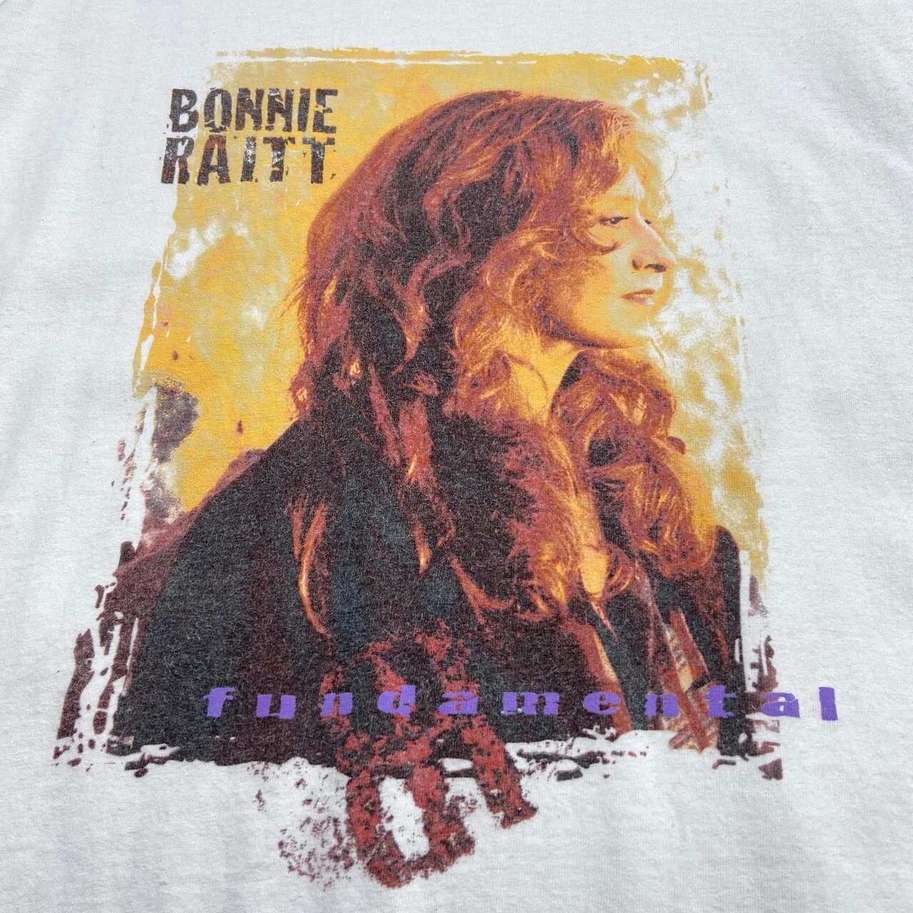 90年代 BONNIE RAITT FUNDAMENTAL アーティスト バンドTシャツ メンズL 