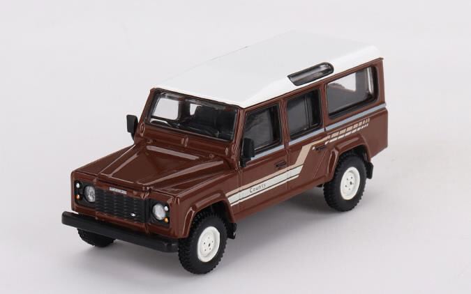 MINI GT 1/64 ランドローバー ディフェンダー 110 1985 カウンティ