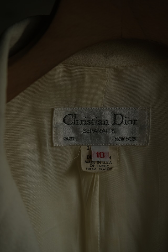 IORI/80-90's "Christian Dior" light tailored jacket