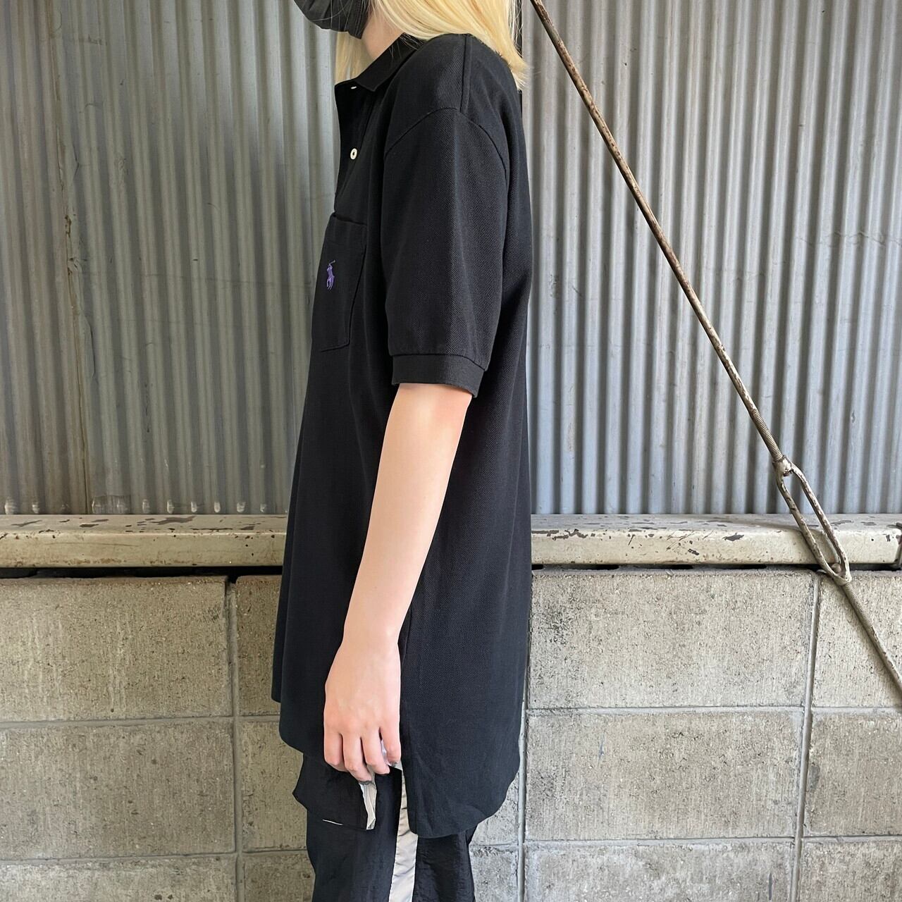 Polo by Ralph Lauren ポロバイラルフローレン鹿の子 胸ポケット付き