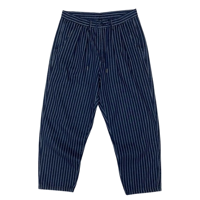 Stripe wide pants 21176