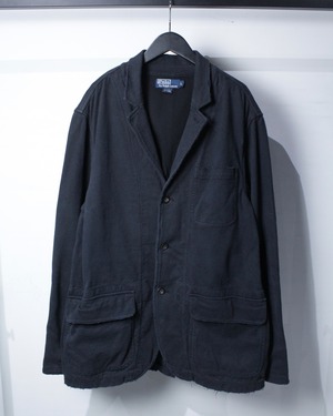 【Caka BLACK】90's “Polo by Ralph Lauren” Sweat Tailored Jacket