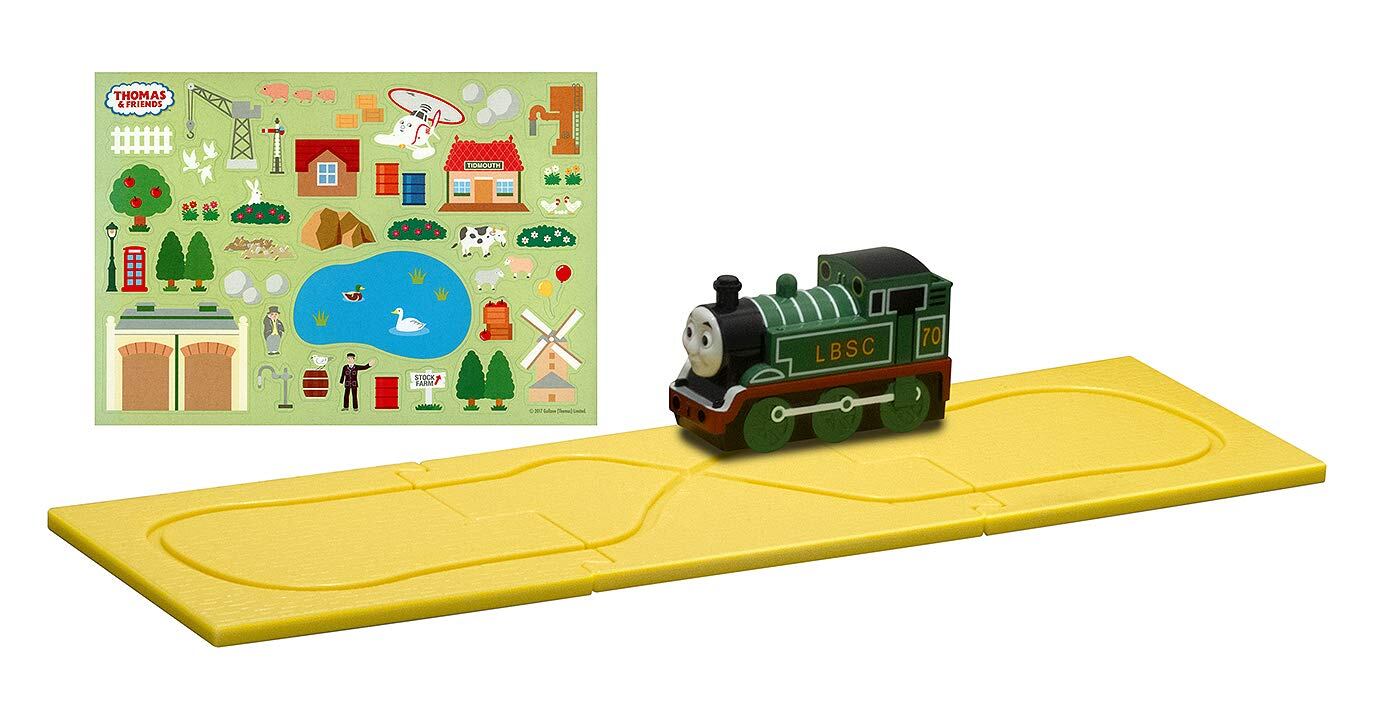 【数量限り】増田屋コーポレーション(Masudaya Corporation) きかんしゃトーマス はしる! きかんしゃトーマス はじめて物語 7x27x6cm