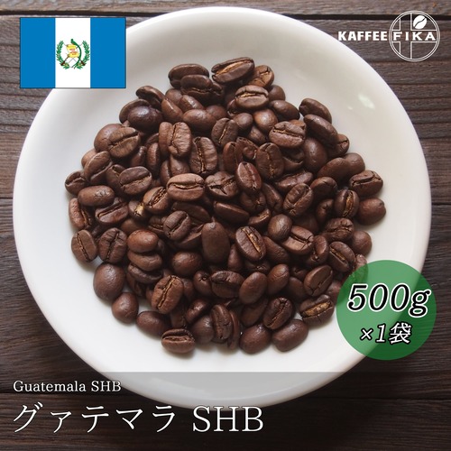 【焙煎所直送】グァテマラ SHB 500g 【中深煎り アラビカ種 ストレートコーヒー】
