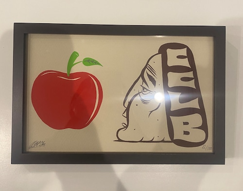 Barry McGee – Silkscreen print n°4 バリーマッギー シルクスクリーン