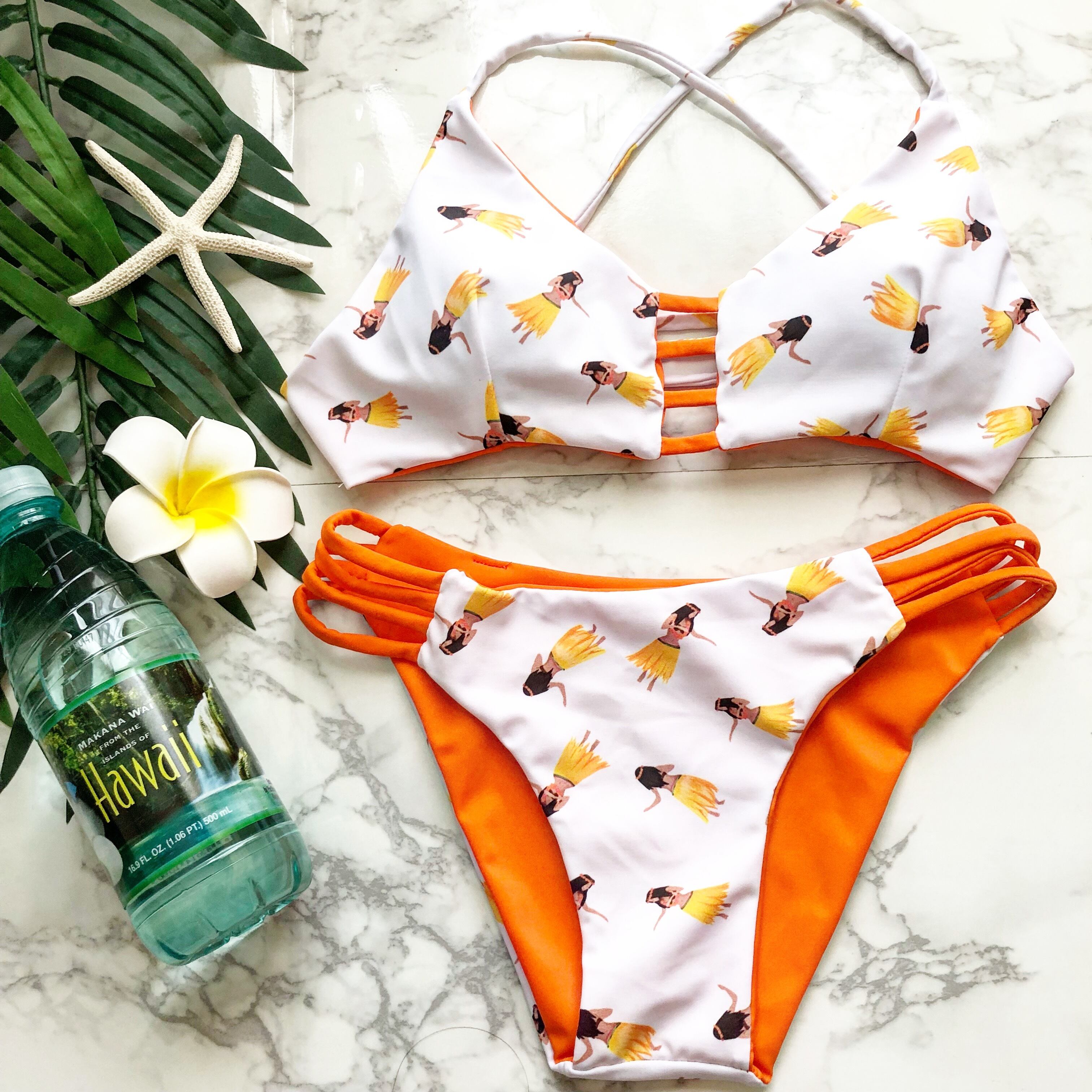 即納】reversible HulaGirl Bikini | shine_ tida
