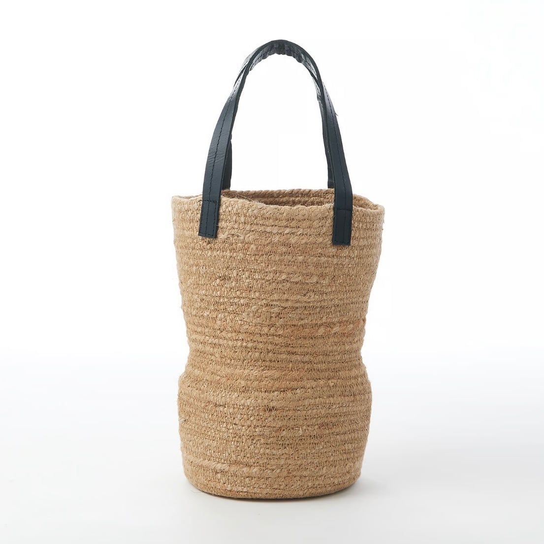 beej |jute braid vase bag -natural