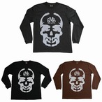 ビッグ スカル ロング スリーブ Tシャツ：MIC&Co. ミック アンド コー