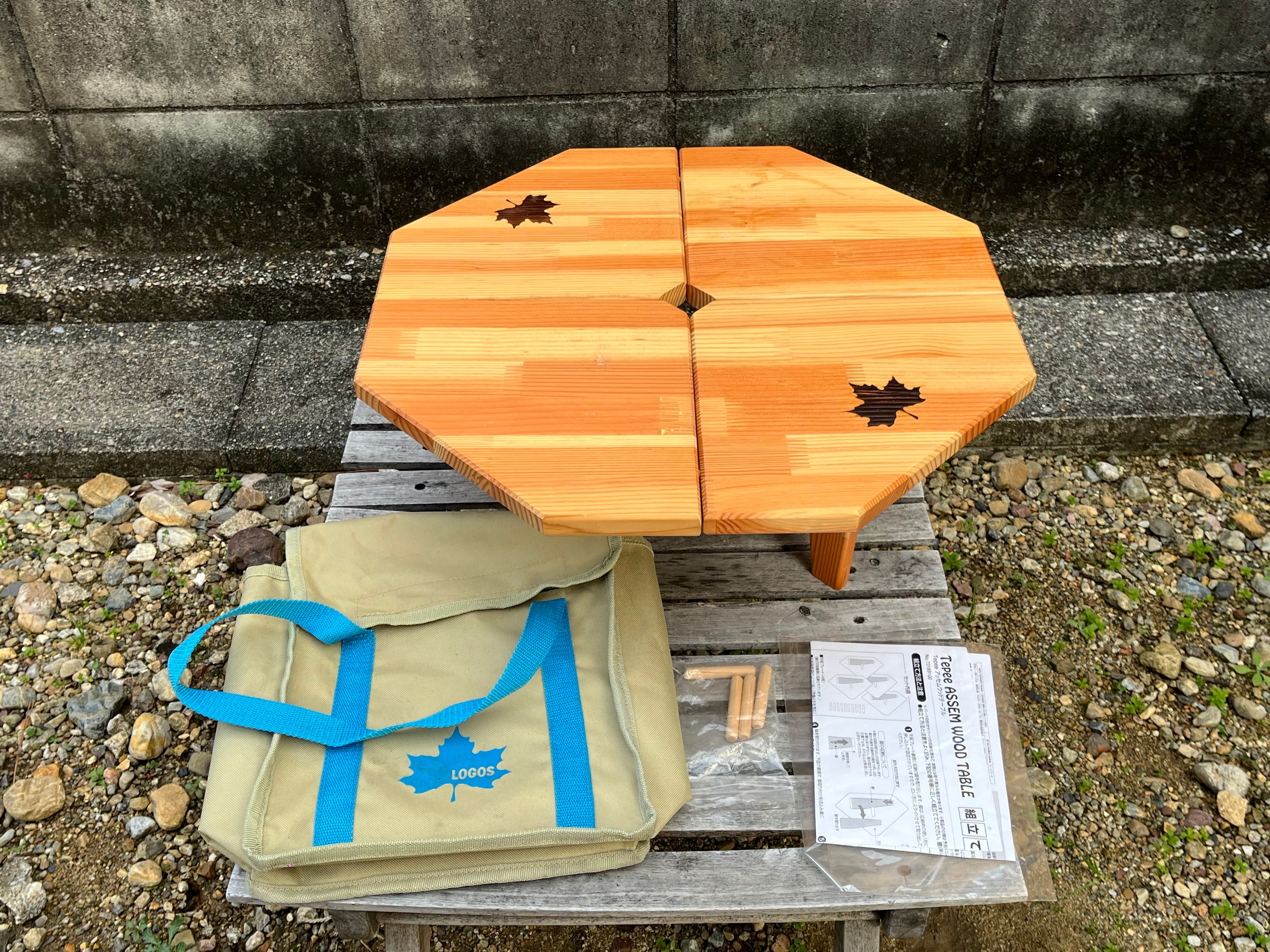 LOGOS ロゴス Tepee アッセムウッドテーブル アッセムウッド・ソロテーブル|ギア|家具|テーブル|製品情報|ロゴス テーブル・チェア・ハンモック