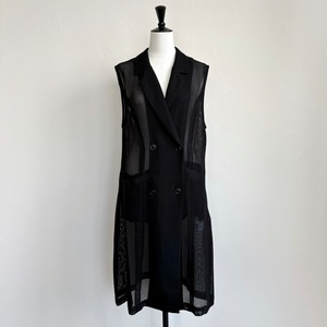 SYSORUS(シソラス) メッシュロングジレ A-141051