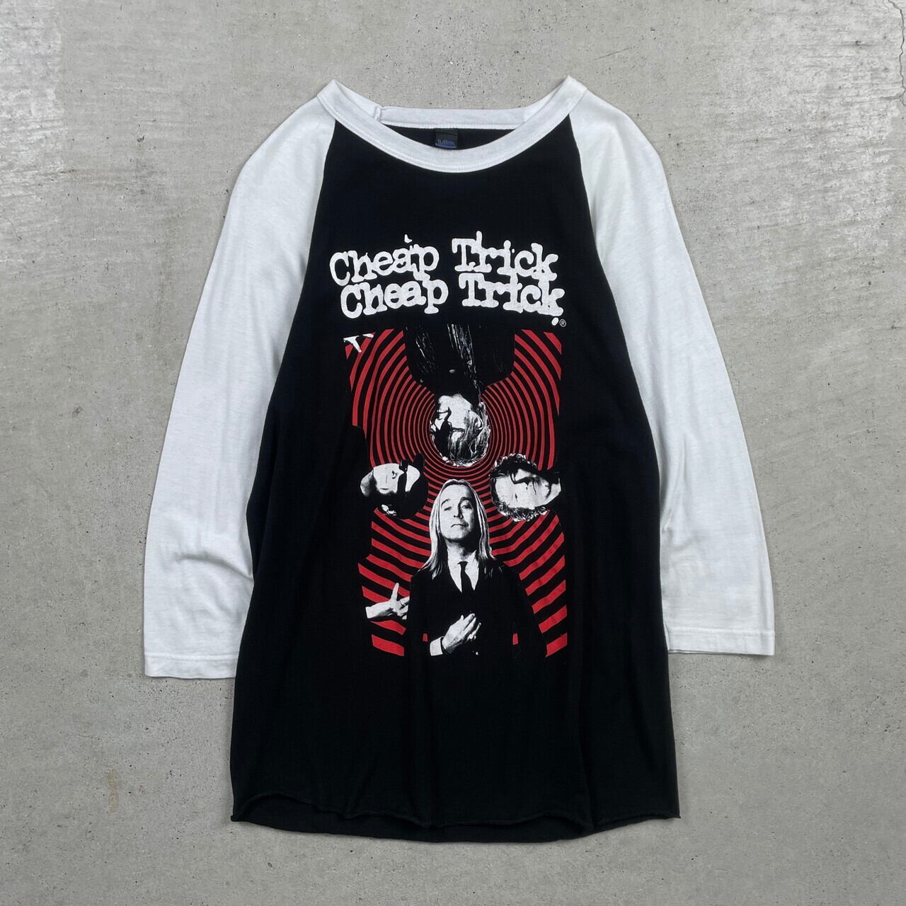 00年代 Cheap Trick チープトリック ラグランTシャツ バンドTシャツ 