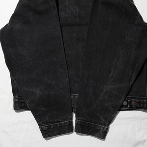 美品 M 70507-4159 Levi’s 90s 00s ウルグアイ製 サルファーブラック デニムジャケット リーバイス