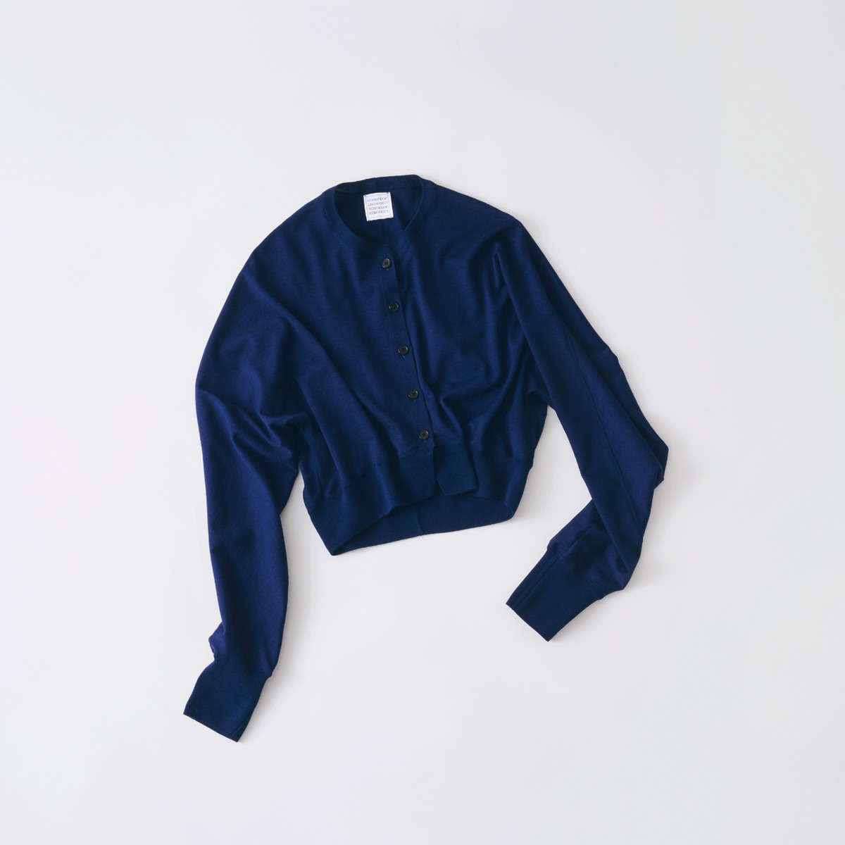 High Twist Summer Wool Balancircular® Crew Neck Cropped Knit