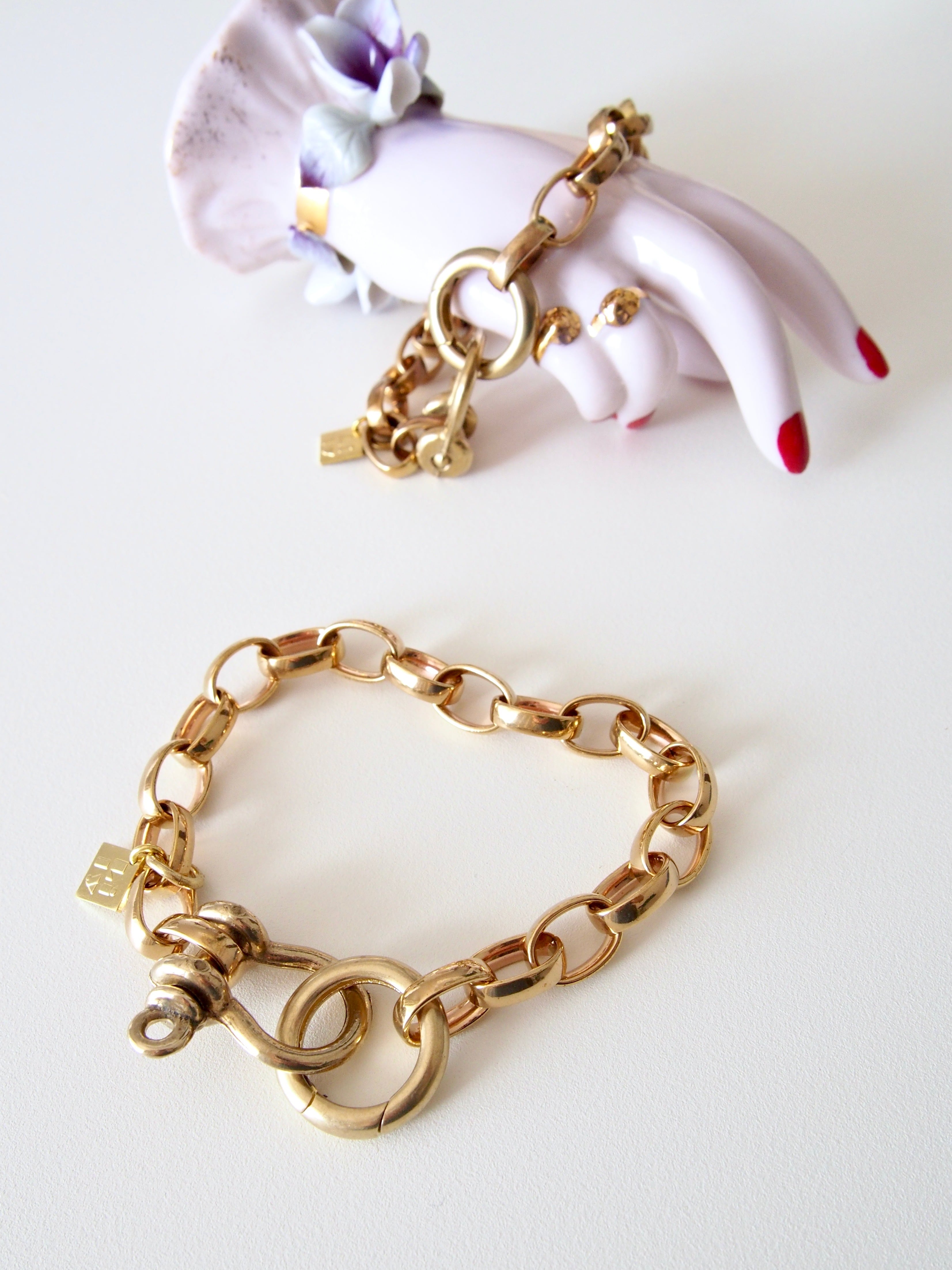 " Charmy BRASS bracelet "