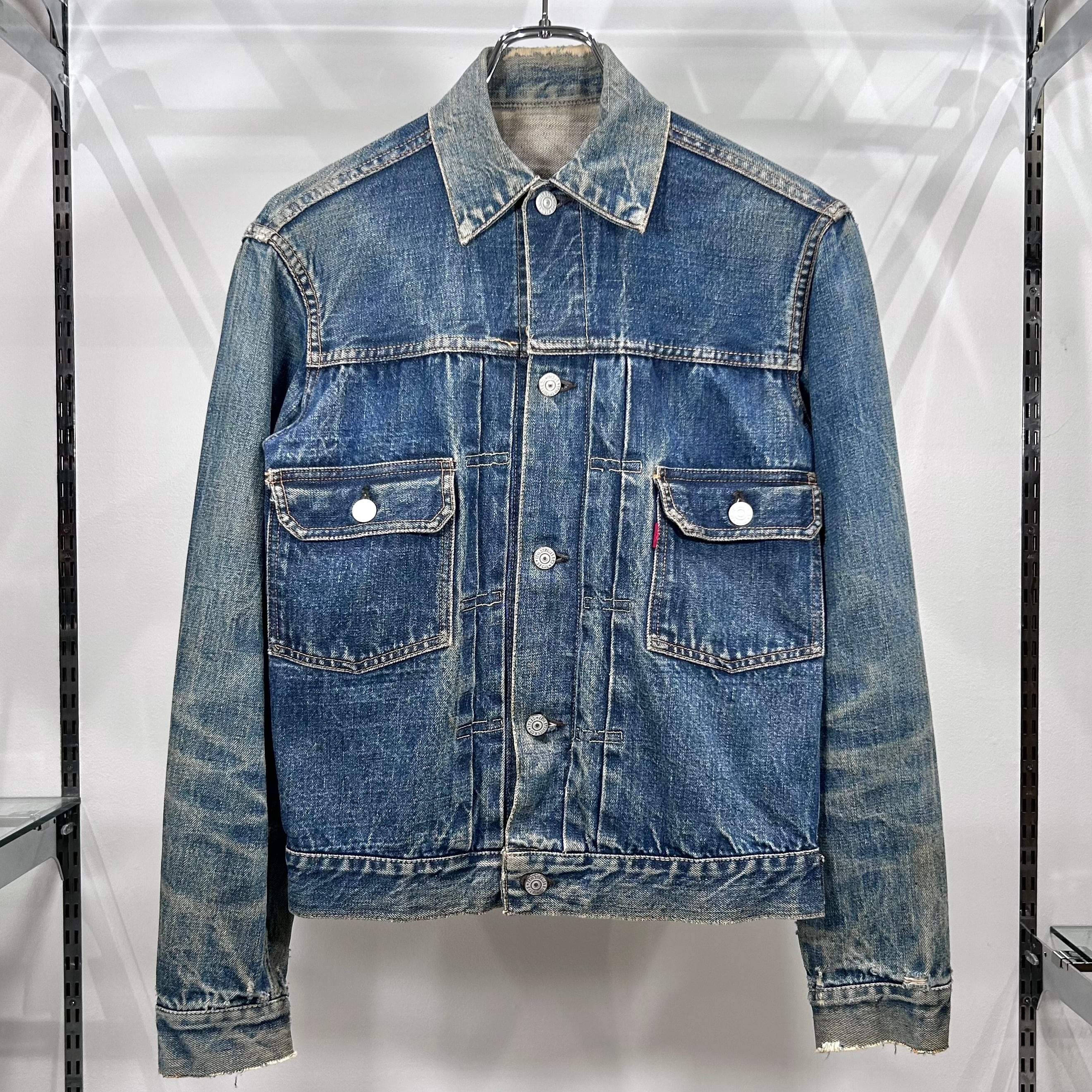 50s Levis 507XX Denim Jacket One Side Tab 50年代 リーバイス