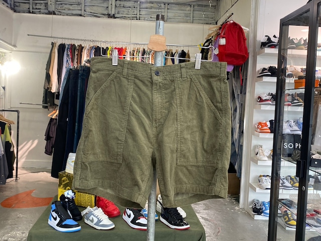 PATAGONIA CORD UTILITY SHORT OLIVE 34 57251 00676