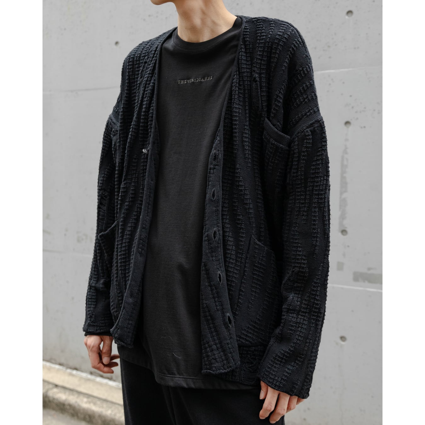 Professor.E ](プロフェッサーイー) 24FW-PE-KT-03 2WAY CARDIGAN