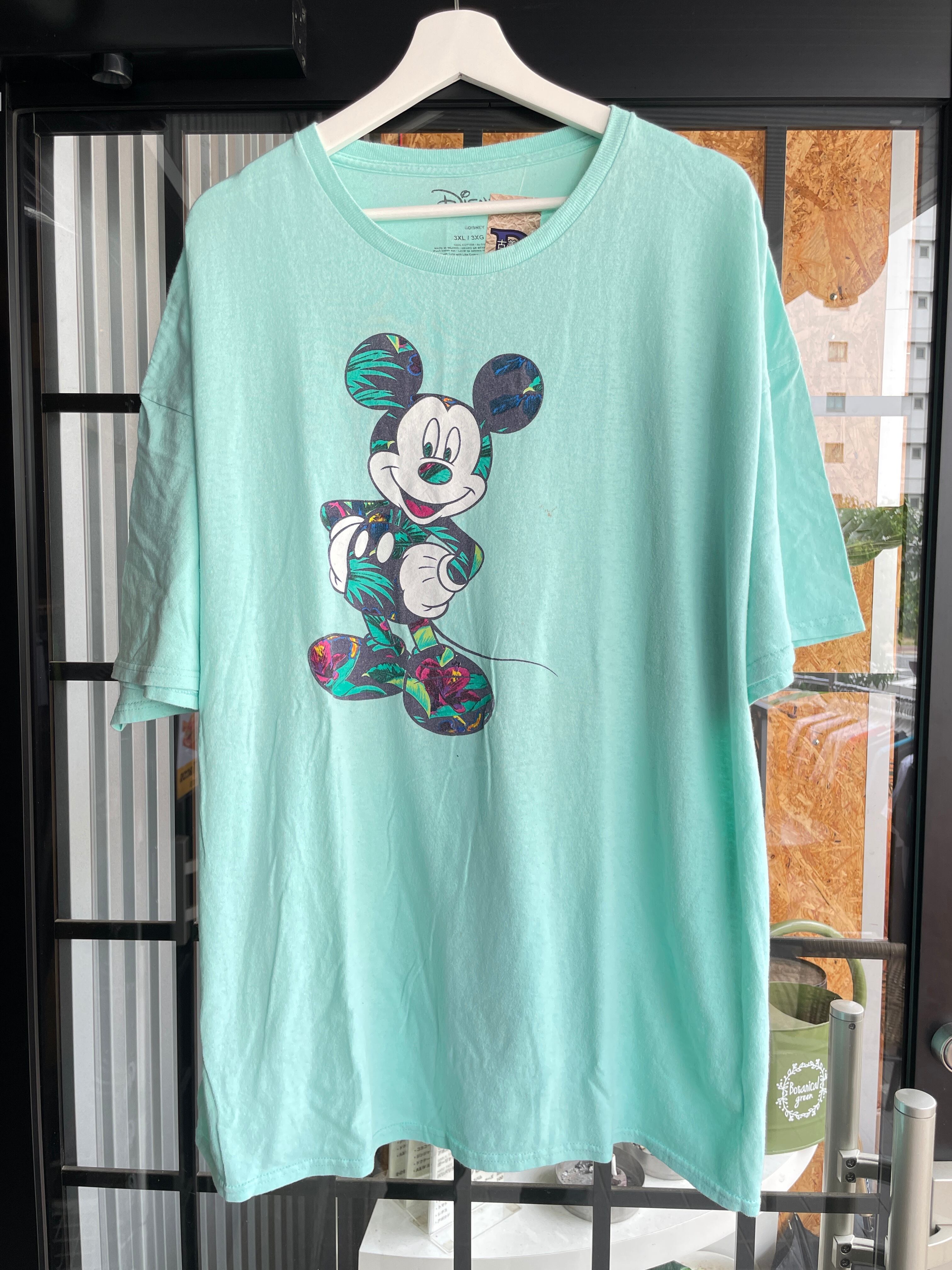 【871】希少レアDisneyディズニーTee/7人の小人/プリントモスグリーン 871】希少レアDisneyディズニーTee/7人の小人/プリントモスグリーン