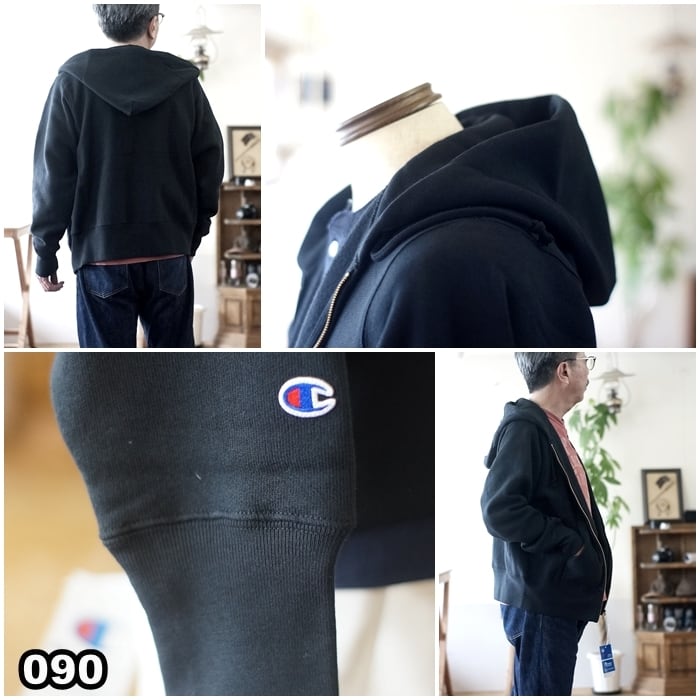 チャンピオン champion ジップスウェット パーカー c3-y134 リバース