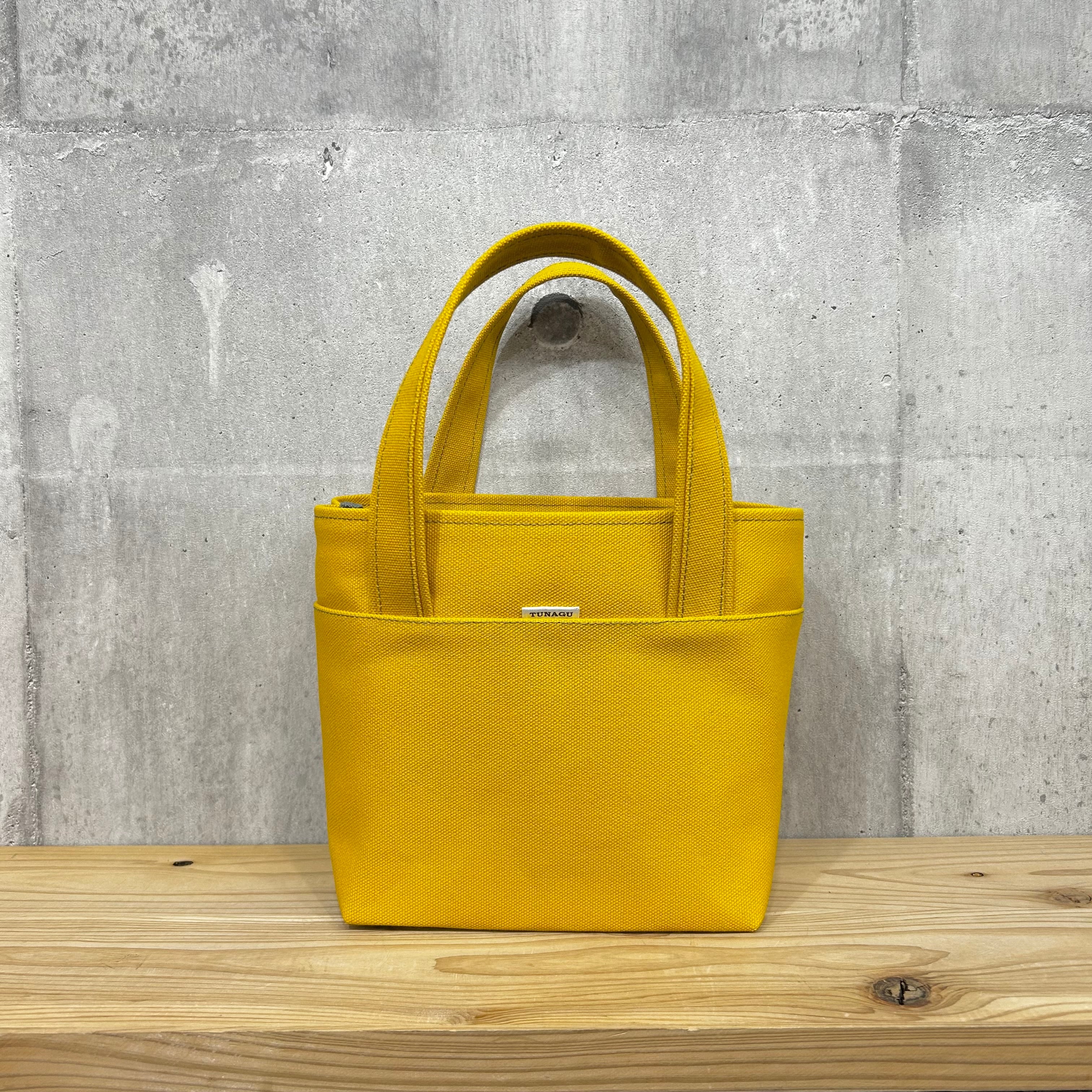 .+*ちょっとそこまで*+.コロコロトートバッグ【マスタード】