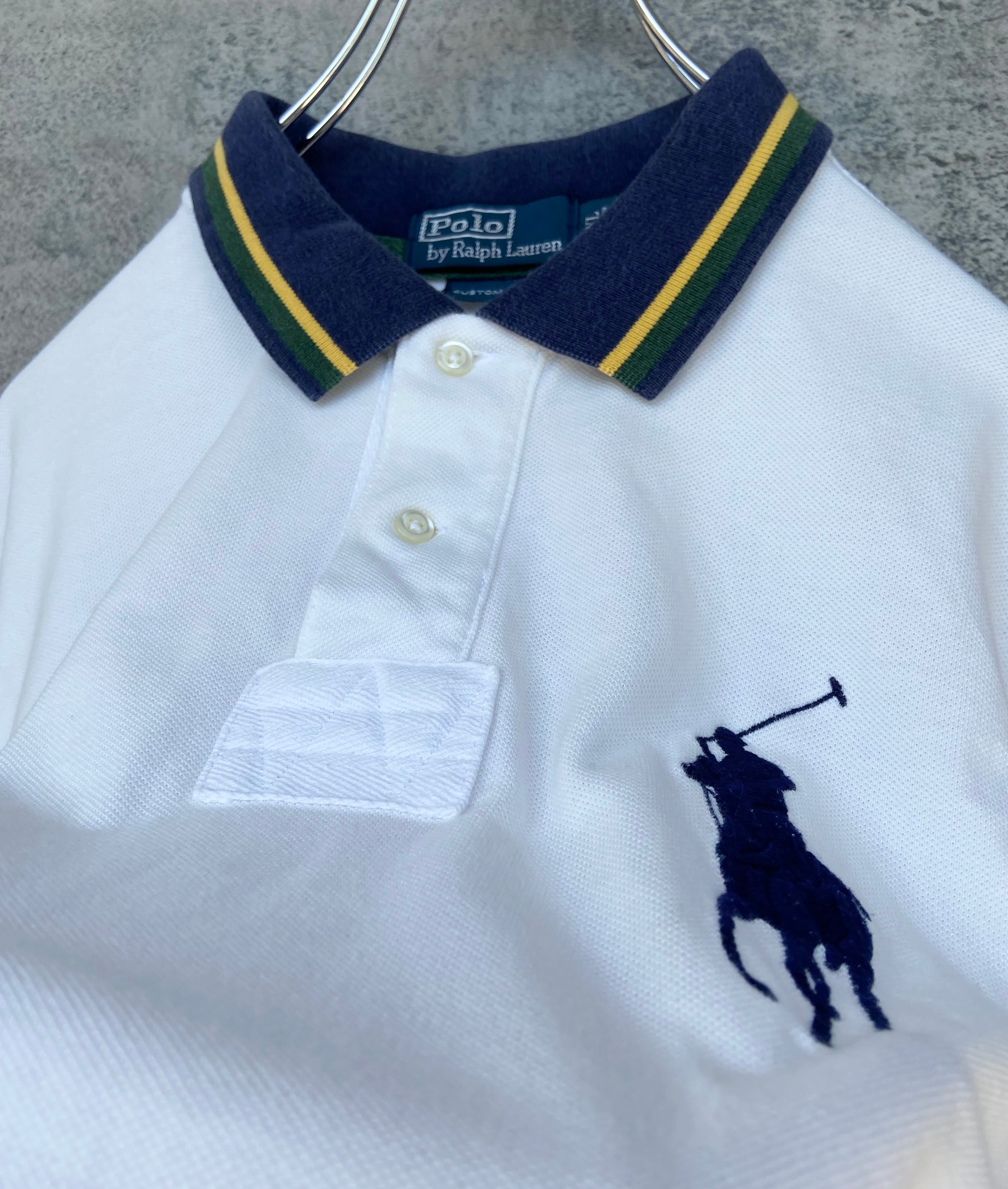 POLO RALPH LAUREN / ラルフローレン 90s刺繍 ポロシャツ レトロ ...