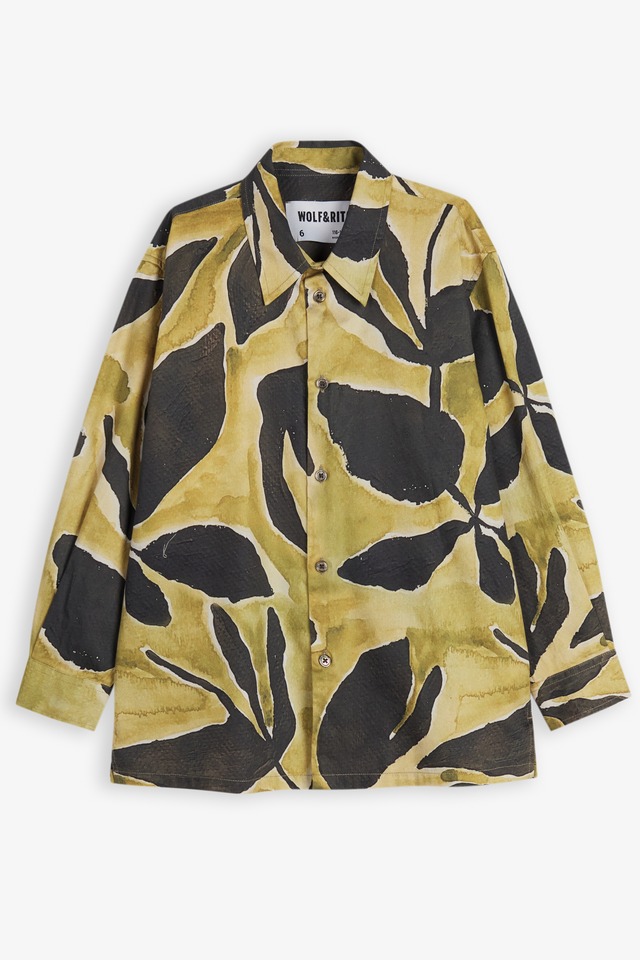 【25AW】wolf&rita(ウルフアンドリタ)RAUL TULPAN(2y/4y/6y/8y/10y/12y)シャツ チューリップ マスタード